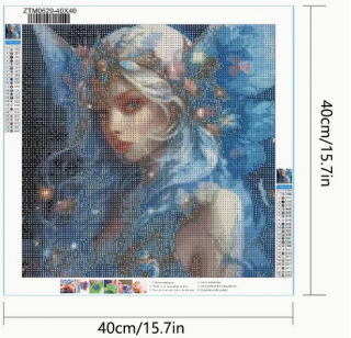 Preview: Diamond Painting Elfe Fee